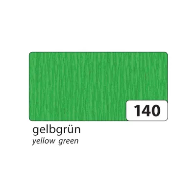 Produktbild von folia Krepppapier-Lagen (B)500 mm x (L)2,5 m gelbgrün 10 Lagen