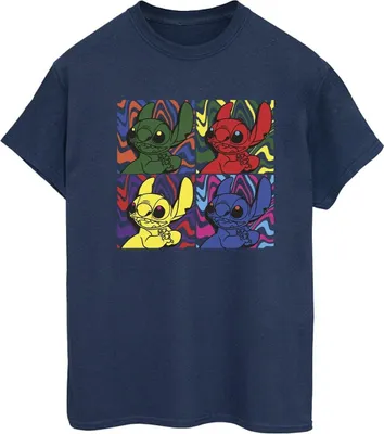 Produktbild von Disney - T-Shirt für Damen BI30326 (M) (Marineblau)