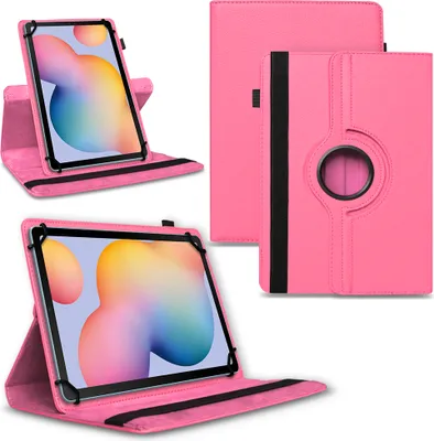 Produktbild von Tablet Hülle für Xiaomi Redmi Pad 2 2025 Tasche Schutzhülle Case 360° DrehbarFarben:Pink