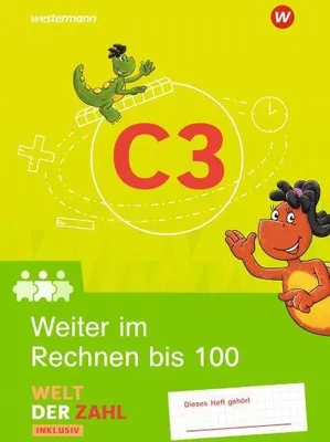 Produktbild von Welt der Zahl Inklusiv. Inklusionsheft C3. Weiter im Rechnen bis 100
