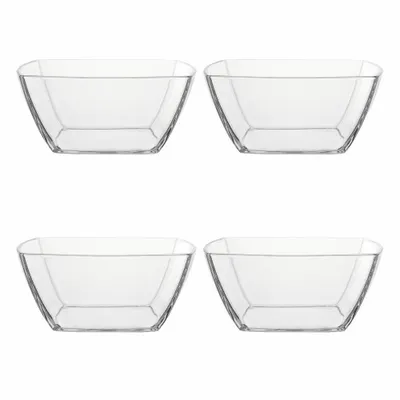 Obrázek produktu pro montana: :carré bowl, set of 4, servírovací mísa, mísa, skleněná mísa, sklo, Ø 24 cm, 085121