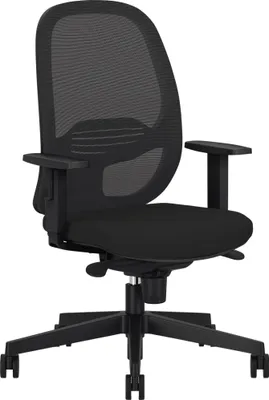 Produktbild von NowyStyl Bürodrehstuhl Eggy Armlehne sw/sw 5901747153491