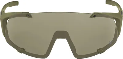 Produktbild von Alpina Sports HAWKEYE Q-LITE, Multisportbrille, Uni, Halbrandlos, Olive, Kunststoff, Olive