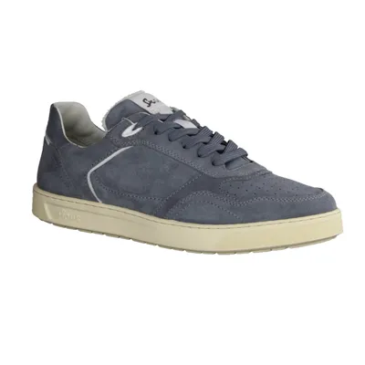 Produktbild von Sioux Tedroso Herrenschuhe, Sneaker, Leder, Lago (Blau), Wechselfußbett - Herrenschuhe Sneaker / Schnürschuh, Blau, leder (velour)