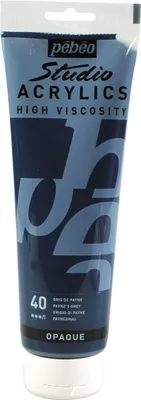 Zdjęcie produktu dla Kryjąca farba akrylowa - szary Payne - 250 ml