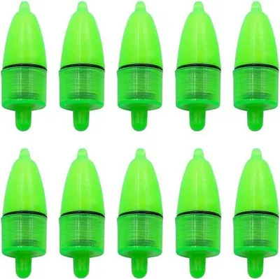 Obrázek produktu pro LED světlo Karper – signalizace záběru pro ryby, sada 10 kusů, zelené, noční světlo
