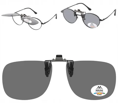 Produktbild von Montana C9 Klappbare Polarisations-Sonnenbrillenaufsätze Schwarz