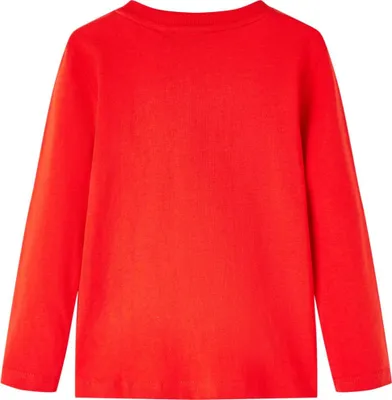 Produktbild von vidaXL Kinder-Langarmshirt Rot 116
