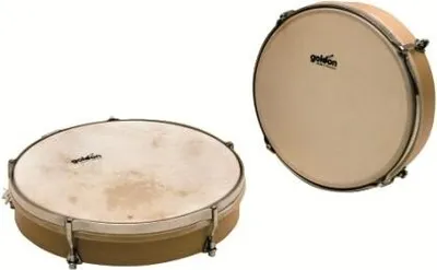 Image de GOLDON - Tambourin accordable avec peau naturelle (35375)