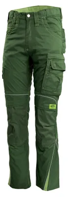 Produktbild von TMG Kult Worker Herren-Arbeitshose mit Cordura-Kniepolstertaschen Grün/Grau, 50, grün