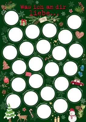 Image de Ce que j'aime chez toi - Le calendrier de l'Avent à gratter