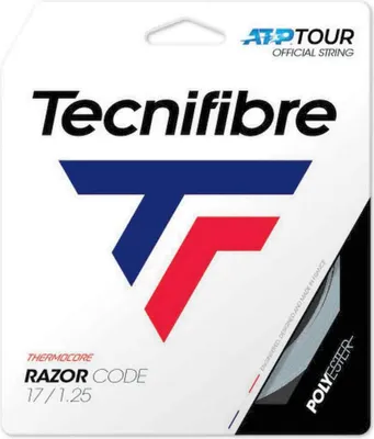 Zdjęcie produktu dla Pojedyncza struna tenisowa Tecnifibre Razor Code 12 M Niebieska 1,25 mm Niebieska 1,25 mm