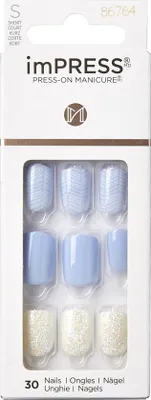 Produktbild von Kiss ImPress Press-On Manicure Short Length Nails Lavender Whisper