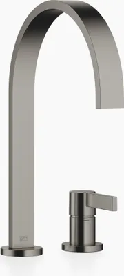 Immagine prodotto di Dornbracht MEM Cuisine robinetterie à deux trous avec rosaces individuelles, saillie 241mm, 32815682-99, 32815682-99