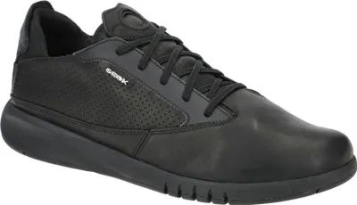 Image de Geox Hommes Baskets U927FA 00043 C9997 Couleur : Noir Taille : 41