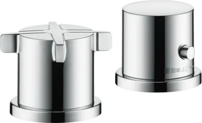 Zdjęcie produktu dla Axor Citterio E - 2-otworowa bateria termostatyczna, chrom 36412000