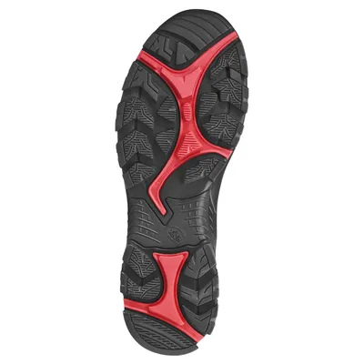 Produktbild von Sicherheitsschuh BE Safety 54 low Gr.11 (46) schwarz/rot Leder