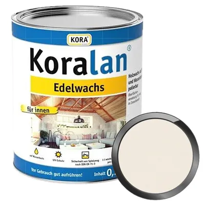 Produktbild von KORA Koralan Edelwachs 0.75 Liter Kalkweiss