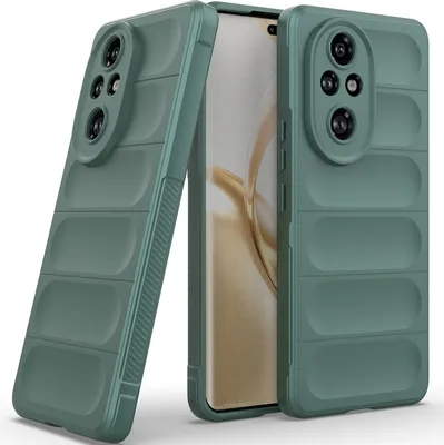 Obrázek produktu pro Pouzdro pro Honor 200 Pro Měkké TPU Silikonové Nárazuvzdorné Ochranné Pouzdro zelené