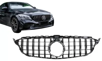 Imagen del producto de Paragolpes delantero para Mercedes Clase C W205 S205 A205 C205, modelo restyling (rediseñado) 03.18-20, color .