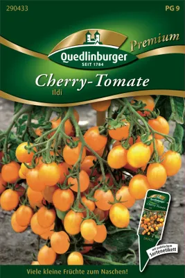Produktbild von Quedlinburger Saatgut - Cherry-Tomaten Ildi - Samen - 290433