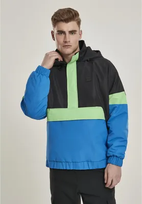 Produktbild von Urban Classics 3-tone Neon Windstopper Jacke Schwarz S Mann Schwarz S
