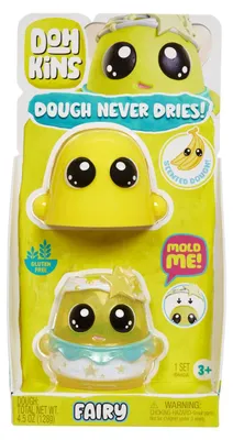 Obrázek produktu pro MGA Entertainment DohKins Fairy in Tray, Modelářská hlína, Vícebarevný, Dětský, Chlapec/děvče, 3 rok/roky, 99 rok/roky