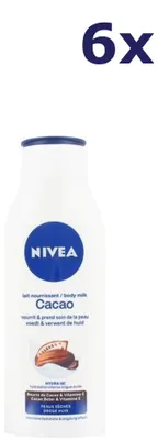 Produktbild von 6x Nivea Bodylotion - Cacao 400 ml