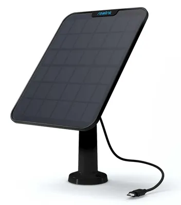 Produktbild von Reolink Solarpanel 2 für akkubetriebene Reolink Überwachungskameras (schwarz)