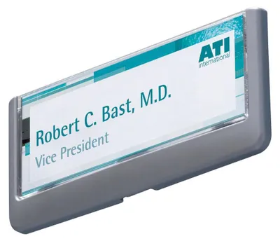 Obrázok produktu pre DURABLE Türschild ClckSign149x52,5 Kleben/Schrauben graphit
