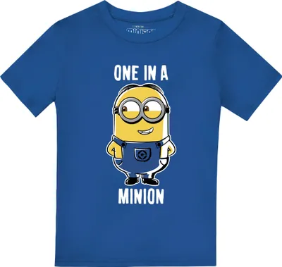 Produktbild von Minions - "One In A Minion" T-Shirt für Jungen TV2346 (128) (Königsblau)