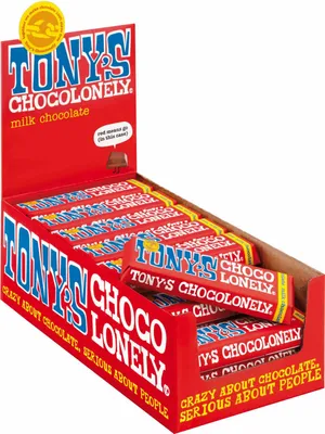 Produktbild von Tony's chocolonely Milchschokolade (35x 50gr)