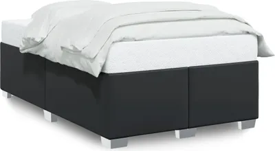 Produktbild von Maison Exclusive - Bettgestell ohne Matratze Schwarz 120x190 cm Kunstleder