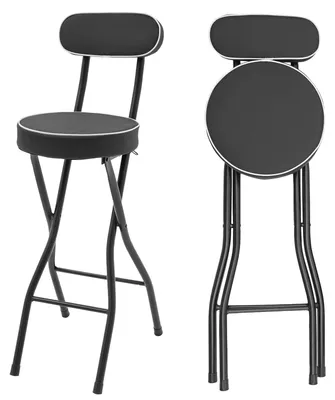 Productafbeelding van Set van 2 Inklapbare Kinderstoelen voor Kamperen en Thuisgebruik