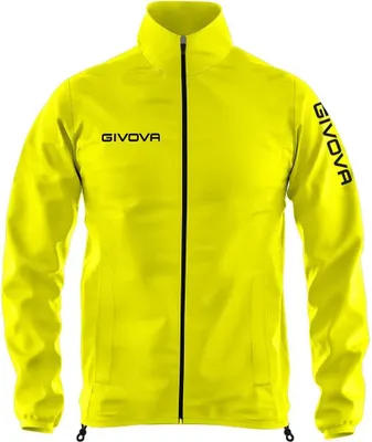 Image de Veste coupe-vent Givova Jaune S Hommes,Femmes Jaune S