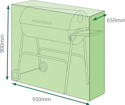 Obrázek produktu pro Vodotěsný kryt bubnu na gril St Helens Home and Garden