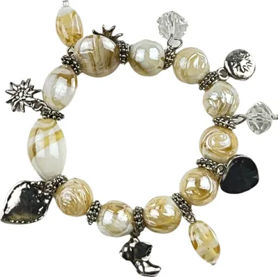 Produktbild von Trachtenarmband Resl aus Glassteinen von collezione alessandro