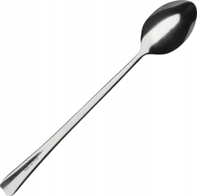 Produktbild von Kaffeelöffel - Lange Teelöffel - Für Latte Macchiato, Tee und Dessert - Set Mit 4 Stück - Für Hohe Gläser - Silberfarben
