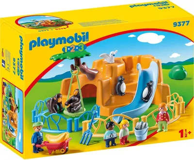 Zdjęcie produktu dla PLAYMOBIL 1.2.3 9377, Zwierzęta, 1,5 lat(a), Wielobarwny, Plastik