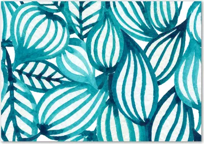 Produktbild von Tulup® Glas-Bild - 100 x 70 - Wandbild aus Glas - Wandkunst - Wandbild hinter gehärtetem Sicherheitsglas - Blumen & Pflanzen - Blumenmuster - Grün