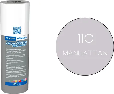 Produktbild von MAPEI® ULTRACARE Fuga Fresca 110 manhattan 160 g Fugensanierfarbe zum Auffrischen der Fugenfarbe