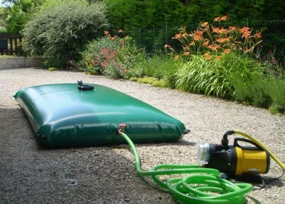 Image de Citerne souple 4000 litres (4 m3) - Forme étroite (8.37m x 1.48m x 0.5m)