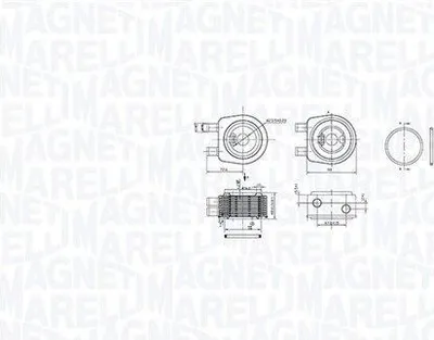 Immagine prodotto di Radiatore Olio Renault Laguna 1.9Dci 01-