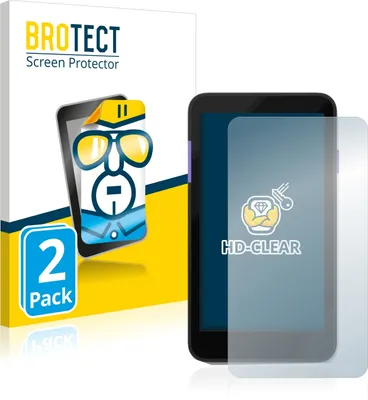 Produktbild von 2x Für Zettle Terminal (by Paypal) Schutzfolie BROTECT Displayschutz Display Schutz Folie Klar Transparent