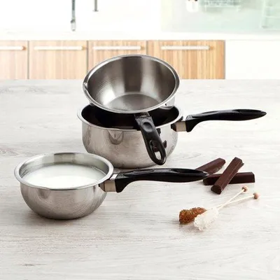 Productafbeelding van Aneto steelpan van roestvrij staal, 14 cm x 16 cm