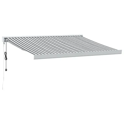 Immagine prodotto di Tenda da Sole Antracite e Bianca 3x2,5 m Tessuto e Alluminio