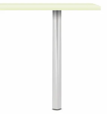 Image de Naber Tonda Quadra. Pied de support, couleur alu RAL 9006 - élément porteur/de support