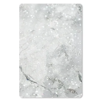 Produktbild von MuchoWow® Mauspad Mousepad Marmor - Glitter - Grau 18x27 cm - Mousepads - Maus Mat - Pad - Mausunterlage