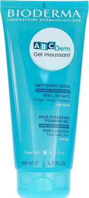 Immagine prodotto di Bioderma ABCDerm Gel Moussant Gel detergente delicato 200 ml