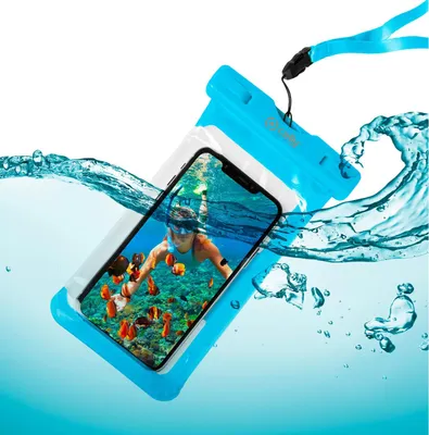 Produktbild von Celly SPLASHBAG20LB Handy-Schutzhülle 16,5 cm (6.5") Cover Blau